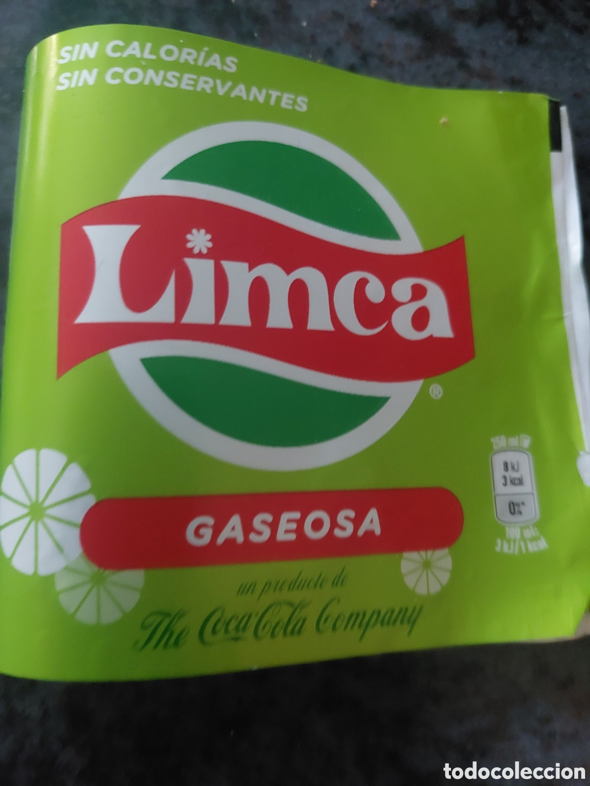 Etiquetas antiguas: LINCA GASEOSA ETIQUETA - Foto 1