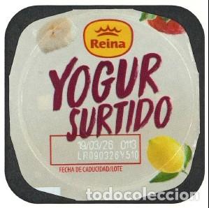 Etiquetas antiguas: Tapa de yogurt - yogur - Foto 1
