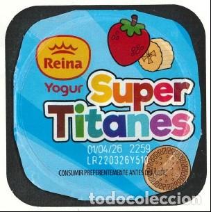 Etiquetas antiguas: Tapa de yogurt - yogur - Foto 1