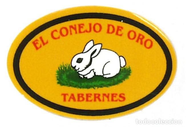 Etiquetas antiguas: ETIQUETA FRUTA - EL CONEJO DE ORO (TABERNES) - Foto 1