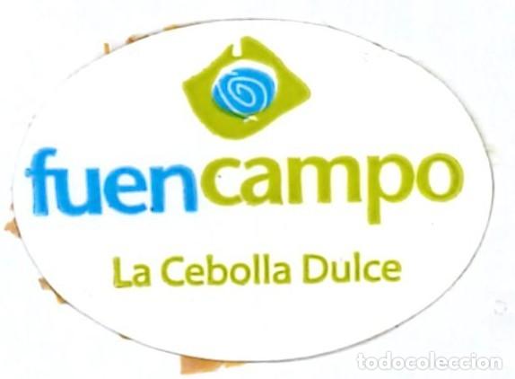 Etiquetas antiguas: ETIQUETA FRUTA - FUENCAMPO - LA CEBOLLA DULCE - Foto 1