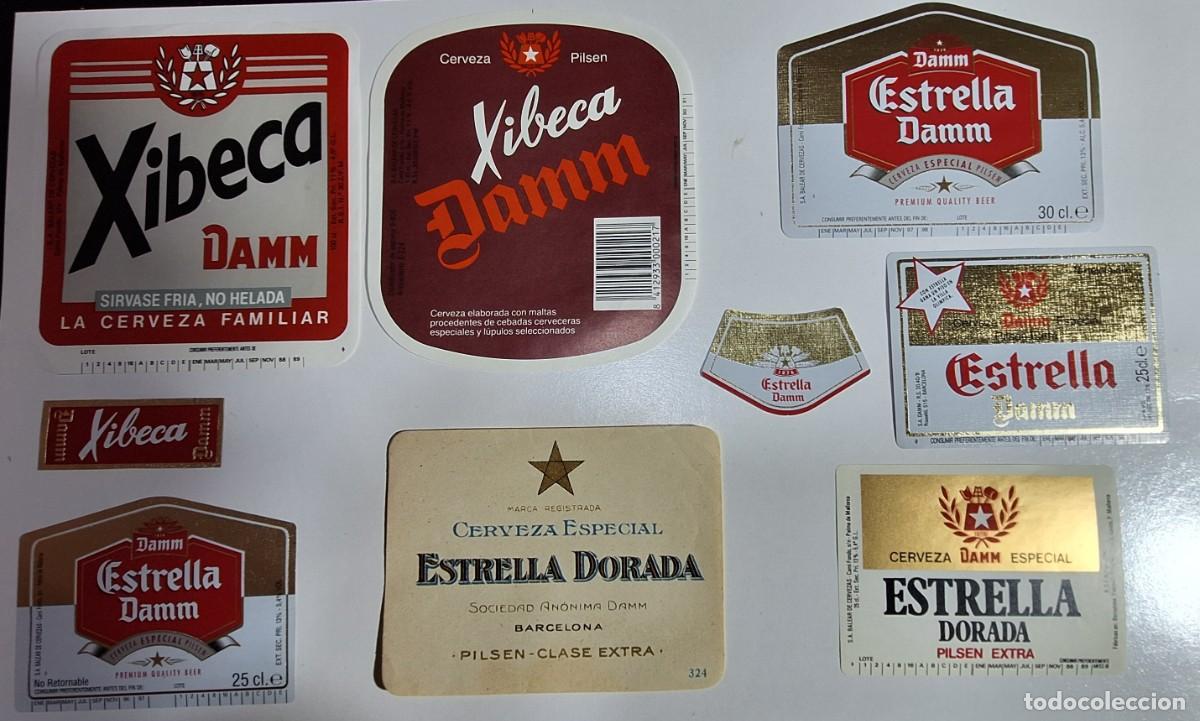 Etiquetas antiguas: Etiquetas de cerveza Xibeca y otras - Foto 1