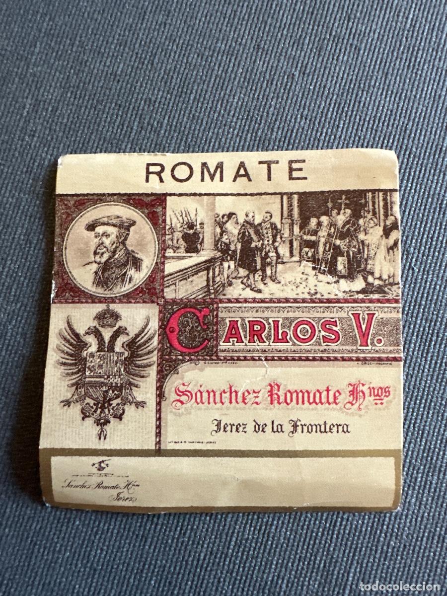 Etiquetas antiguas: S&aacute;nchez Romate Carlos V - Foto 1
