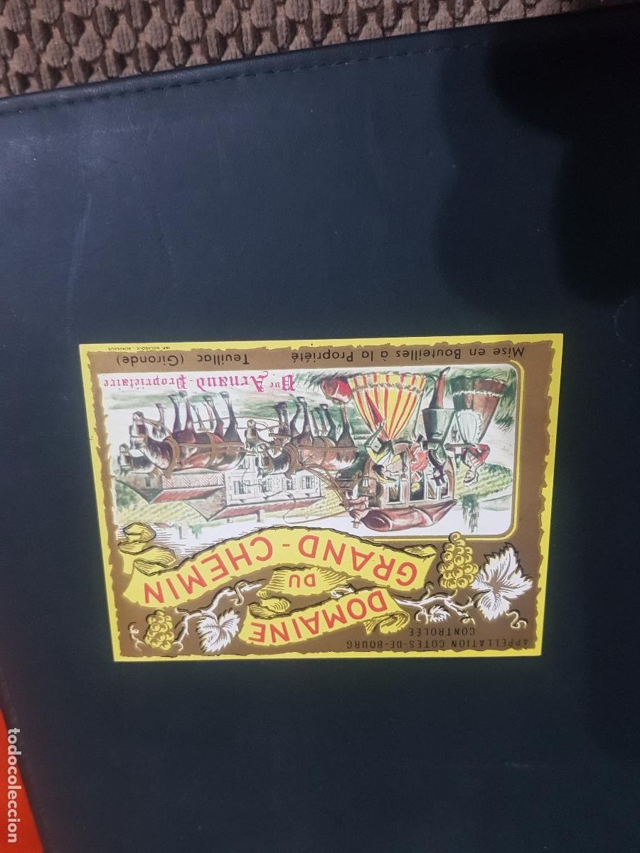 Etiquetas antiguas: GIRONDE-ETIQUETA DE COLECCION - Foto 1