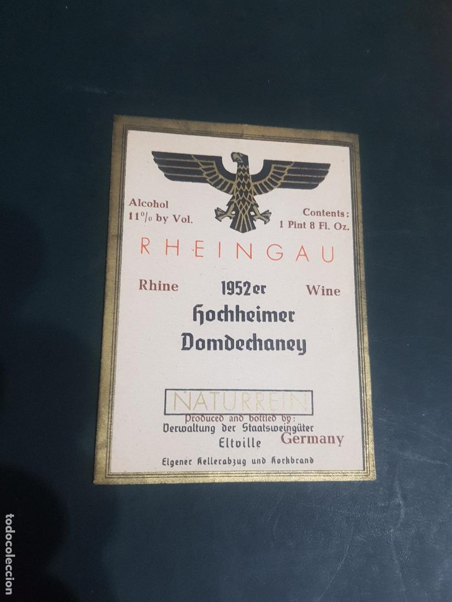 Old Labels: GERMANY -ETIQUETA DE COLECCION