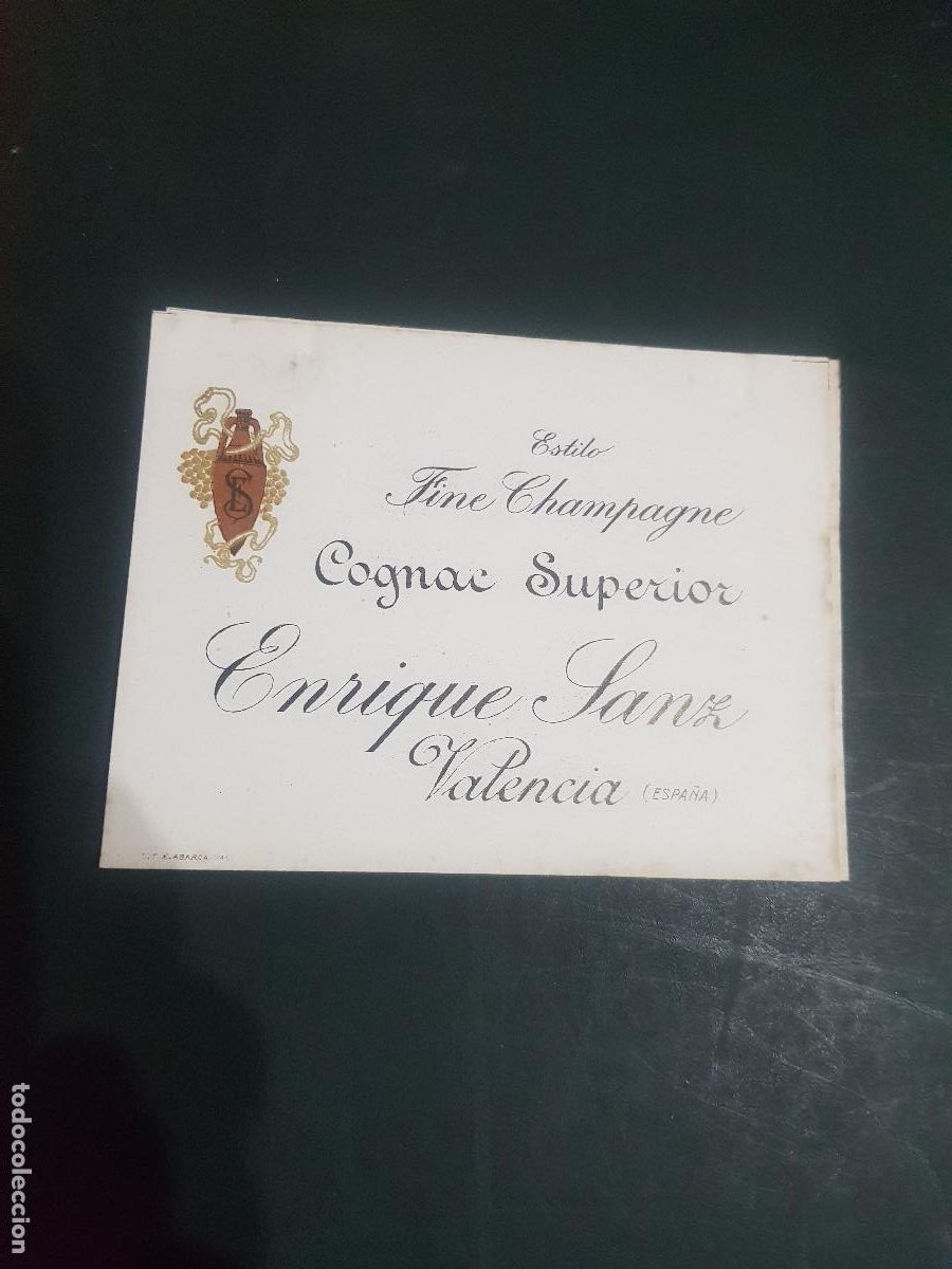 Etiquetas antiguas: VALENCIA -ETIQUETA DE COLECCION - Foto 1