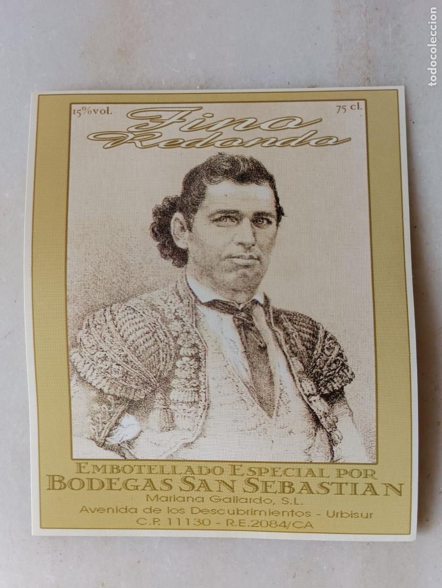 Old Labels: Etiqueta vino Chiclana torero