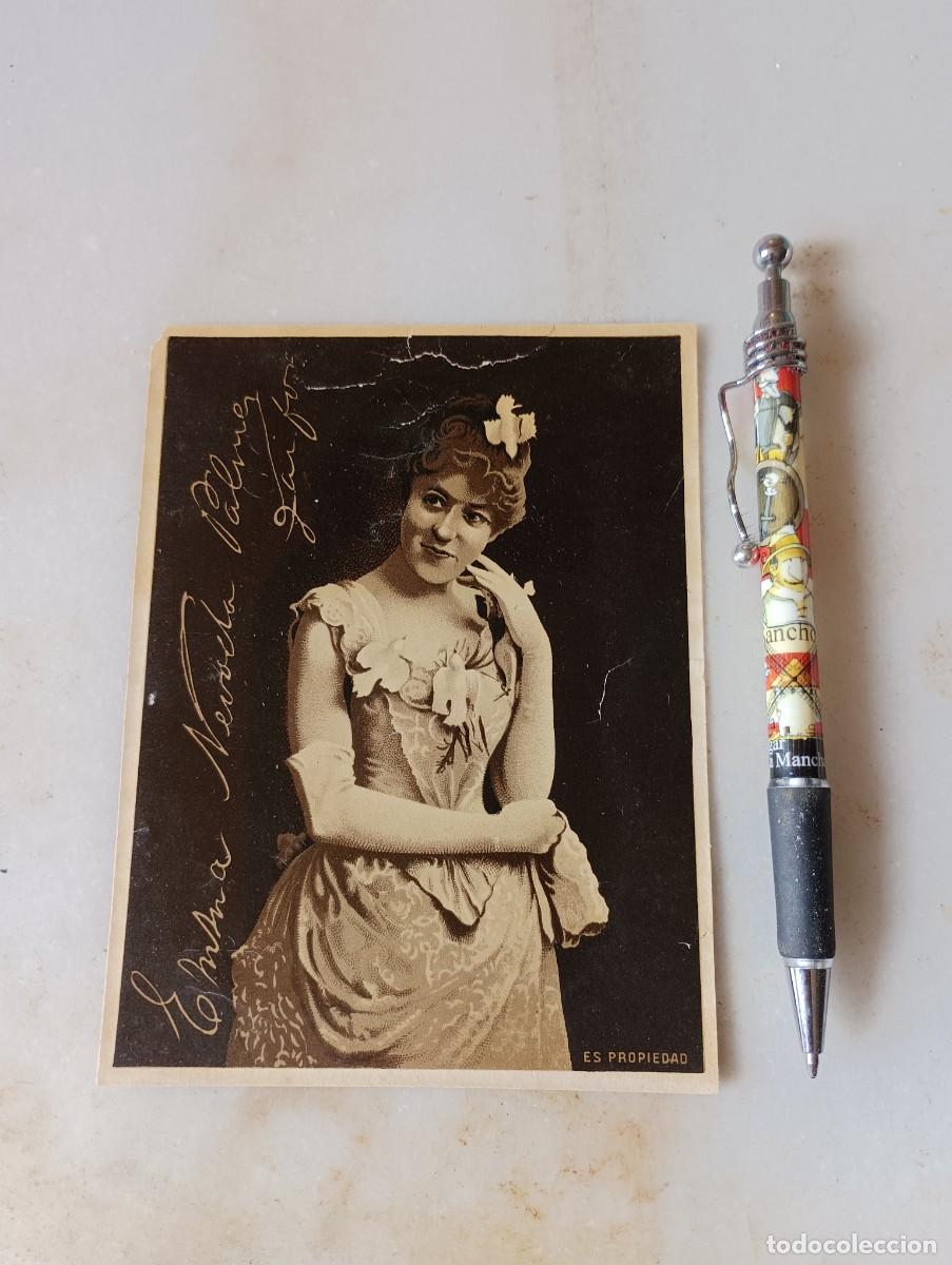 Etiquetas antiguas: Antigua etiqueta jerez mujer