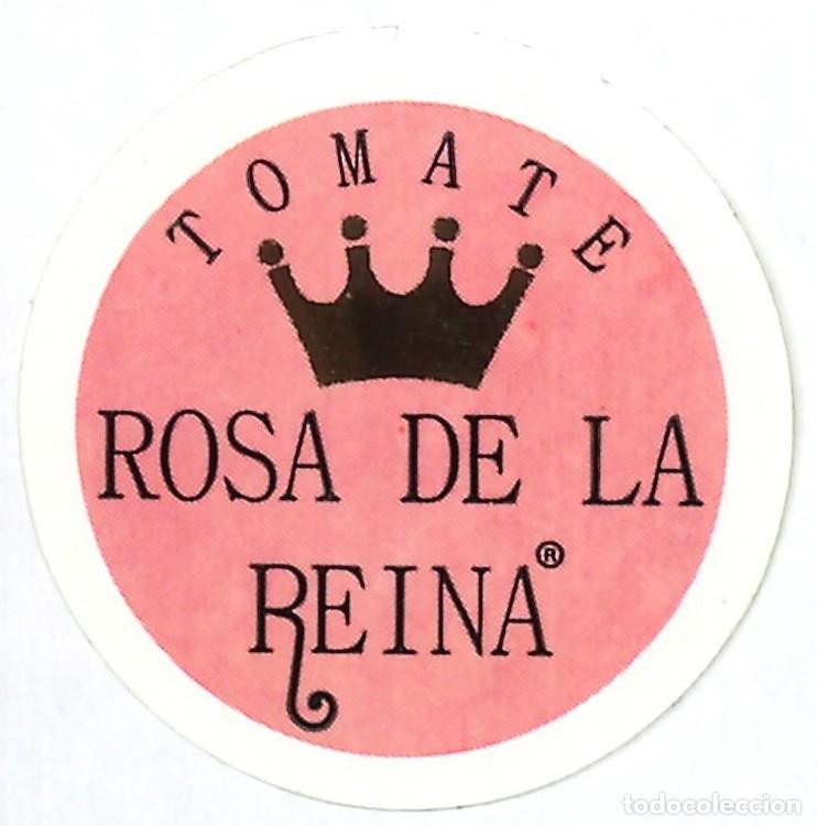 Etiquetas antiguas: ETIQUETA FRUTA - TOMATE ROSA DE LA REINA