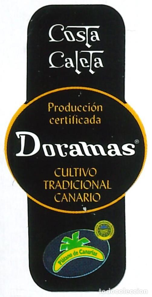 Etiquetas antiguas: ETIQUETA FRUTA - COSTA CALETA - DORAMAS - CULTIVO TRADICIONAL CANARIO