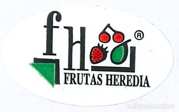 Etiquetas antiguas: ETIQUETA FRUTA - FRUTAS HEREDIA