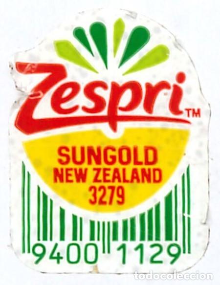 Etiquetas antiguas: ETIQUETA FRUTA - ZESPRI - SUNGOLD - NEW ZEELAND 3279