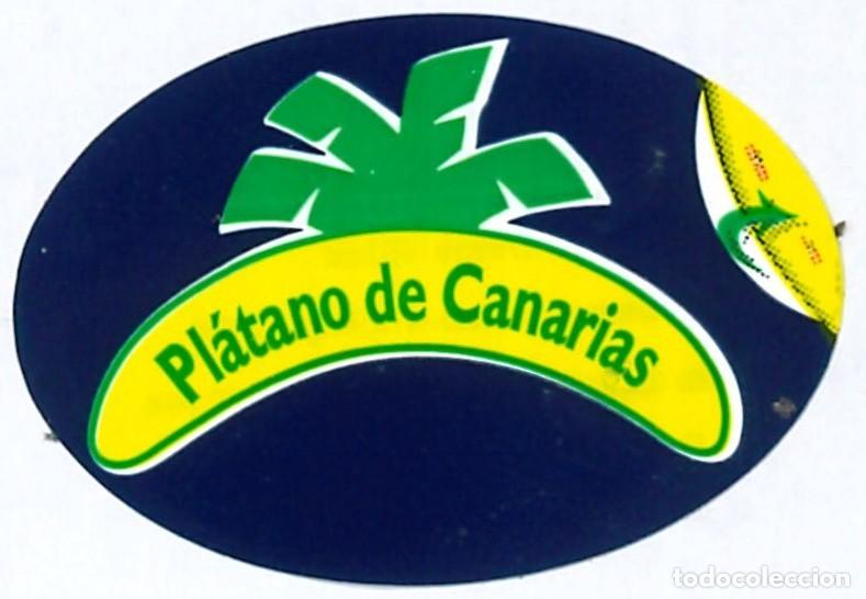 Etiquetas antiguas: ETIQUETA FRUTA - PLATANO DE CANARIAS