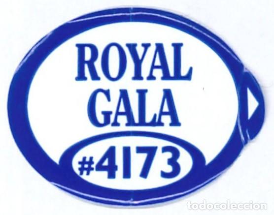 Etiquetas antiguas: ETIQUETA FRUTA - ROYAL GALA - 4173