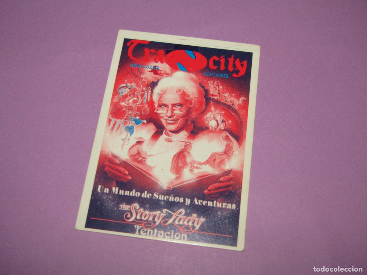 Etiquetas antiguas: Antigua Invitaci&oacute;n FLYER de la Discoteca TRANCITY en BENEJUZAR Alicante - A&ntilde;o 1990s.