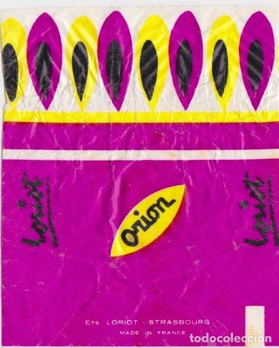Etiquetas antiguas: Copia de ENVOLTORIO DE CARAMELO. LORIOT. ORION. FRANCIA..