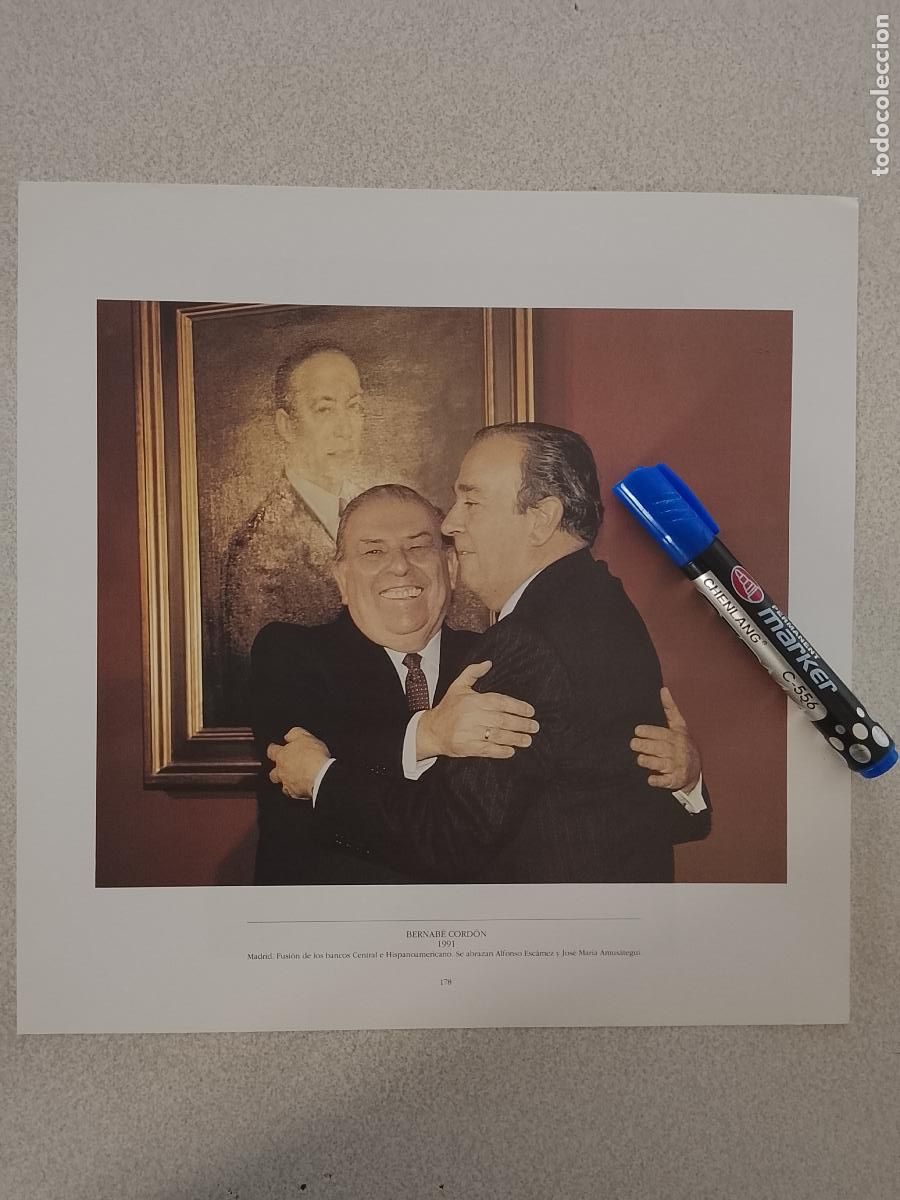 Etiquetas antiguas: foto - lamina 1991 MADRID FUSION DE BANCOS CENTRAL E HISPANOAMERICANO ALFONSO ESCAMEZ Y AMUSATEGUI