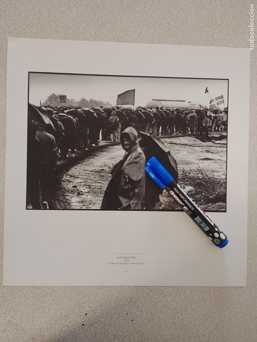 Etiquetas antiguas: foto - lamina 1992 LA MARCHA DE HIERRO SOBRE MADRID - MOVILIZACION SINDICAL Y SOCIAL