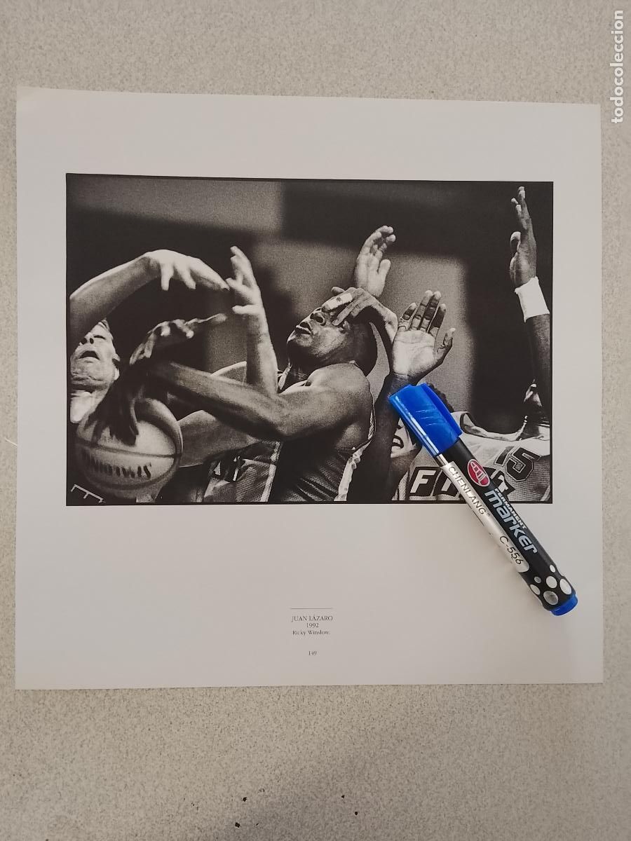 Etiquetas antiguas: foto - lamina 1992 BALONCESTO JUGADOR RICKY WINSLOW