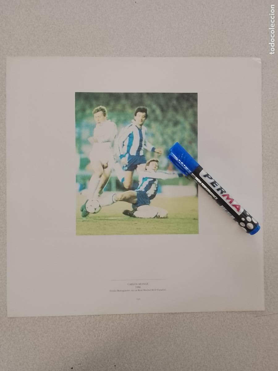Etiquetas antiguas: foto - lamina 1986 FUTBOL EMILIO BUTRAGUE&Ntilde;O PARTIDO REAL MADRID - RCD DEPORTIVO ESPA&Ntilde;OL