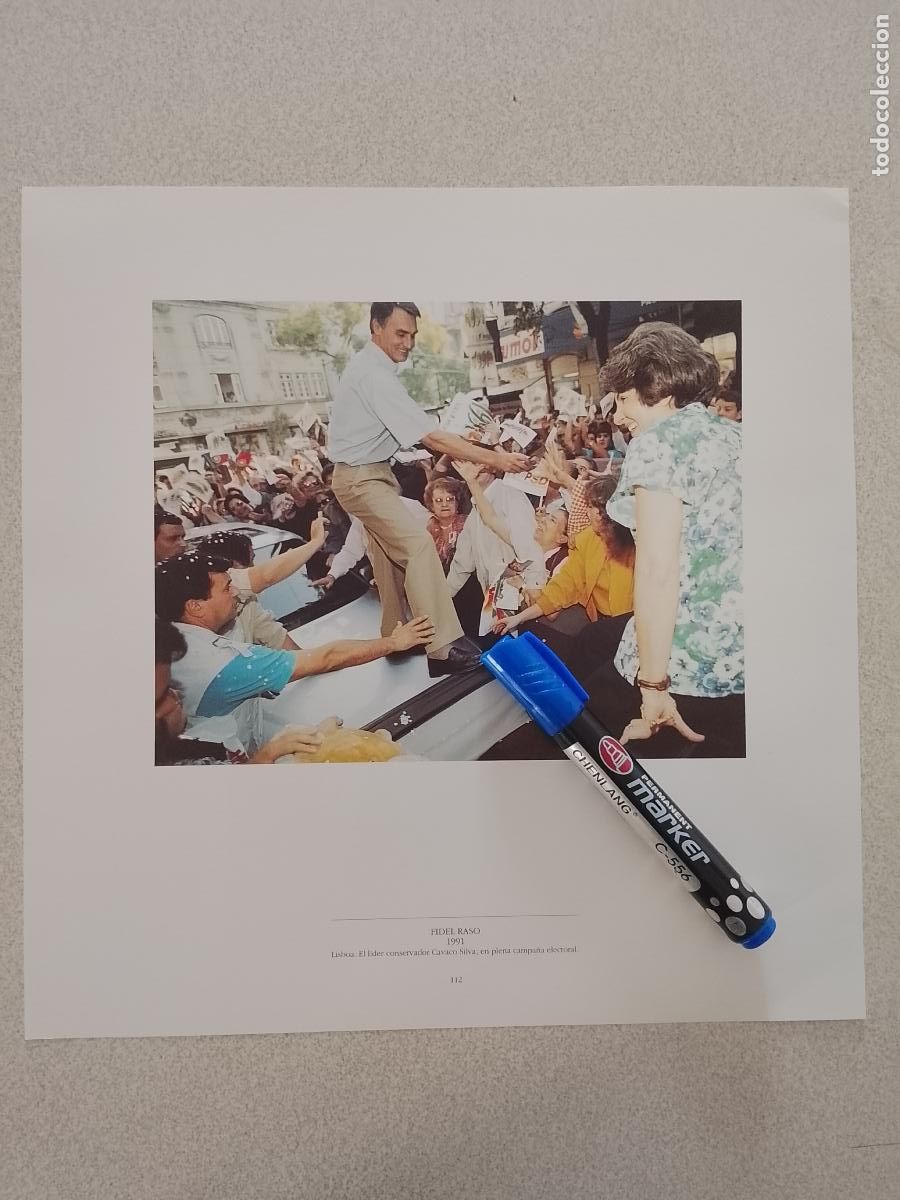 Etiquetas antiguas: foto - lamina 1991 POLITICA LISBOA . EL LIDER CONSEVADOR CAVACO SILVA EN PLENA CAMPA&Ntilde;A ELECTORAL