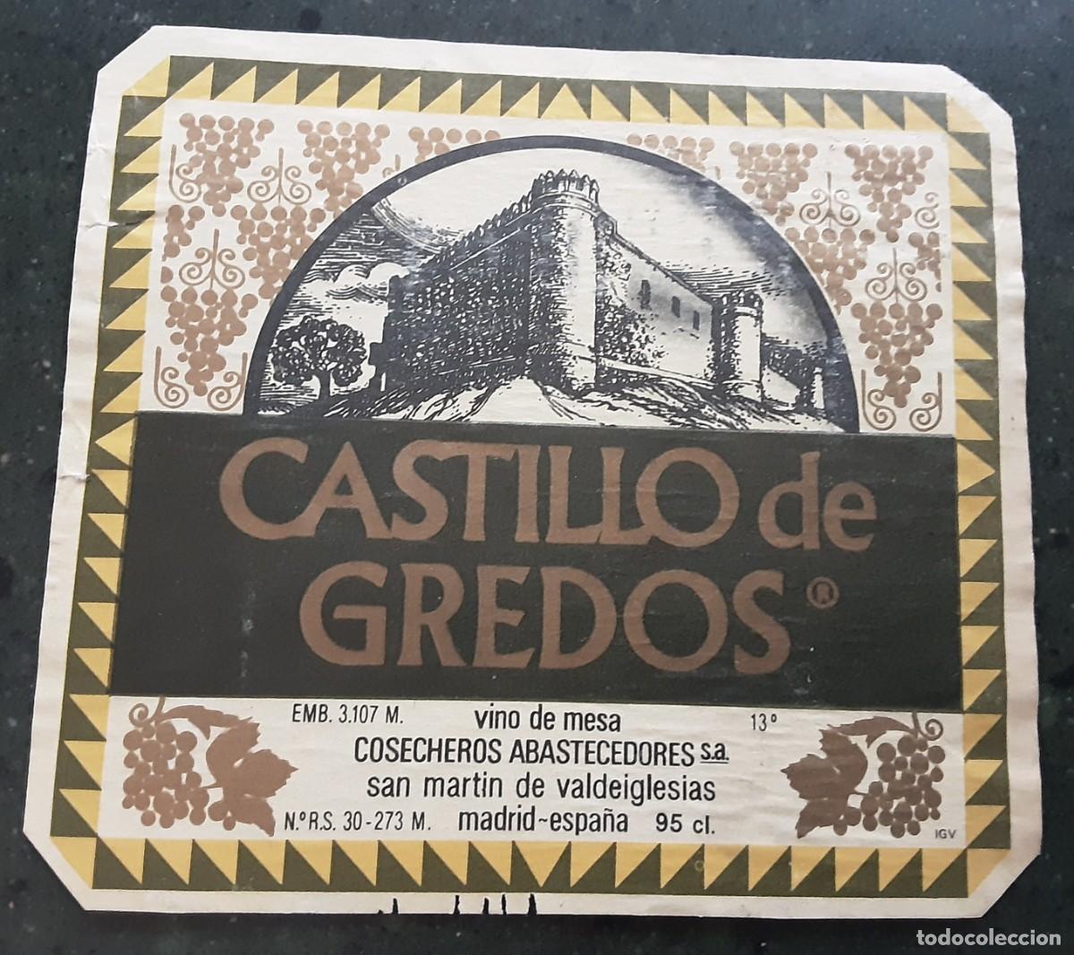 Etiquetas antiguas: CASTILLO DE GREDOS, SAN MARTIN DE VALDEIGLESIAS.