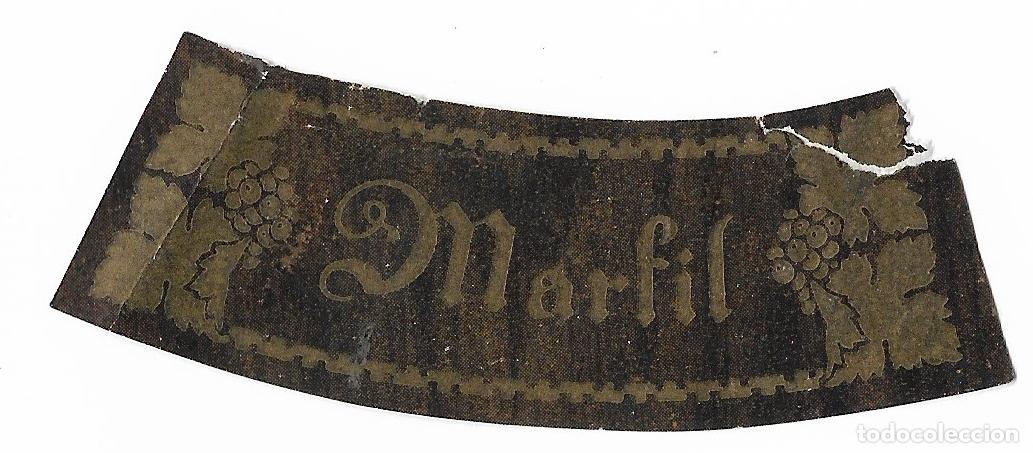 Etiquetas antiguas: COLLARIN ** MARFIL - ALELLA **