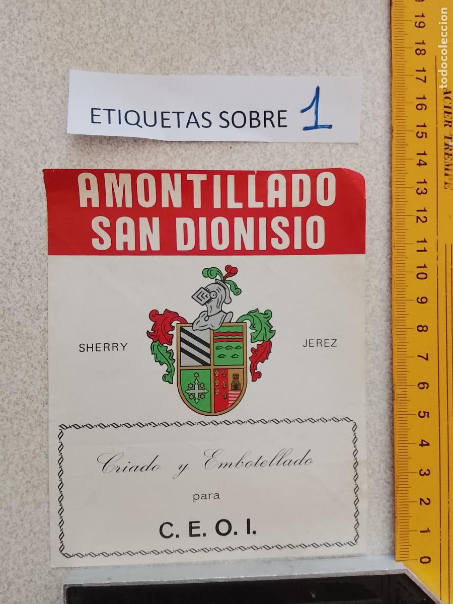 Etiquetas antiguas: HAGA SU OFERTA - ANTIGUA ETIQUETA DE VINOS DE JEREZ LICOR ETC OFERTAS POR LOTES MUCHAS EN MI PERFIL