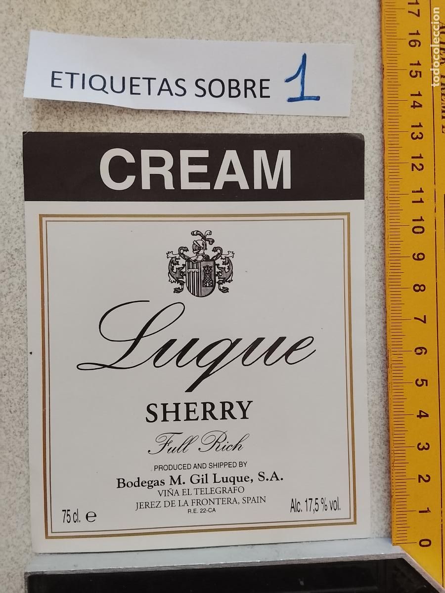 Old Labels: HAGA SU OFERTA - ANTIGUA ETIQUETA DE VINOS DE JEREZ LICOR ETC OFERTAS POR LOTES MUCHAS EN MI PERFIL