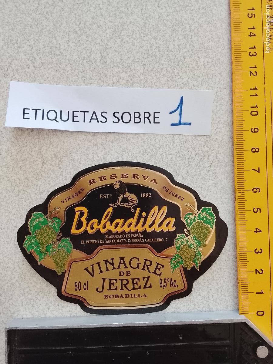 Etiquetas antiguas: HAGA SU OFERTA - ANTIGUA ETIQUETA DE VINOS DE JEREZ LICOR ETC OFERTAS POR LOTES MUCHAS EN MI PERFIL