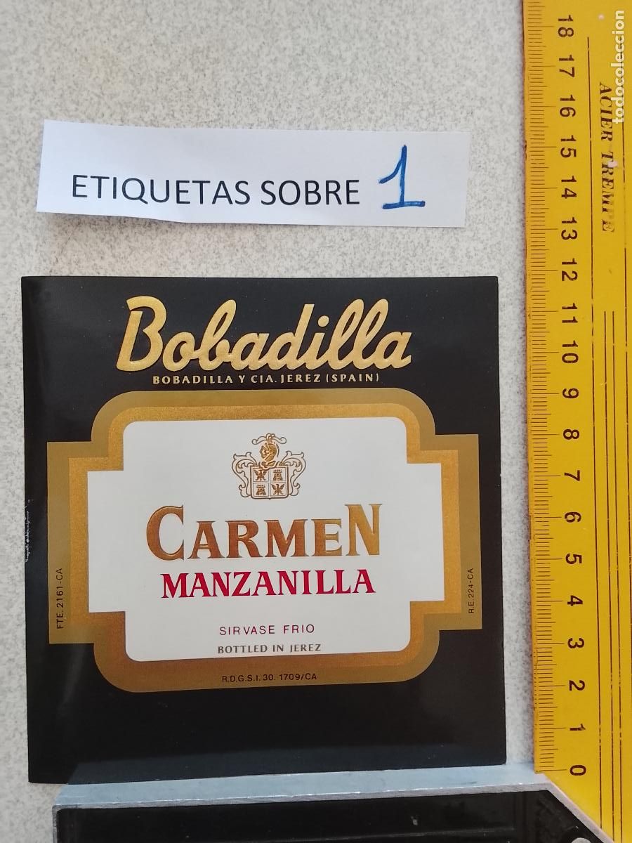 Etiquetas antiguas: HAGA SU OFERTA - ANTIGUA ETIQUETA DE VINOS DE JEREZ LICOR ETC OFERTAS POR LOTES MUCHAS EN MI PERFIL