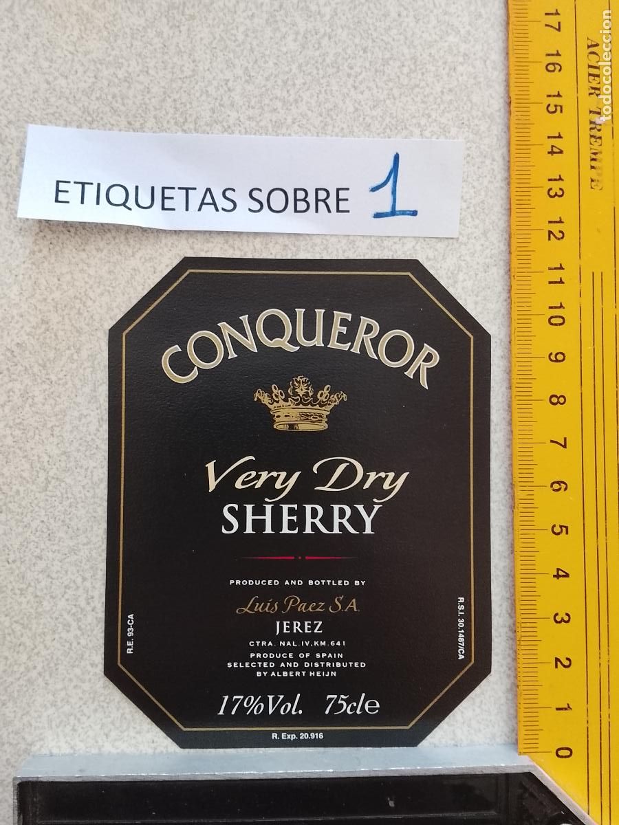 Etiquetas antiguas: HAGA SU OFERTA - ANTIGUA ETIQUETA DE VINOS DE JEREZ LICOR ETC OFERTAS POR LOTES MUCHAS EN MI PERFIL