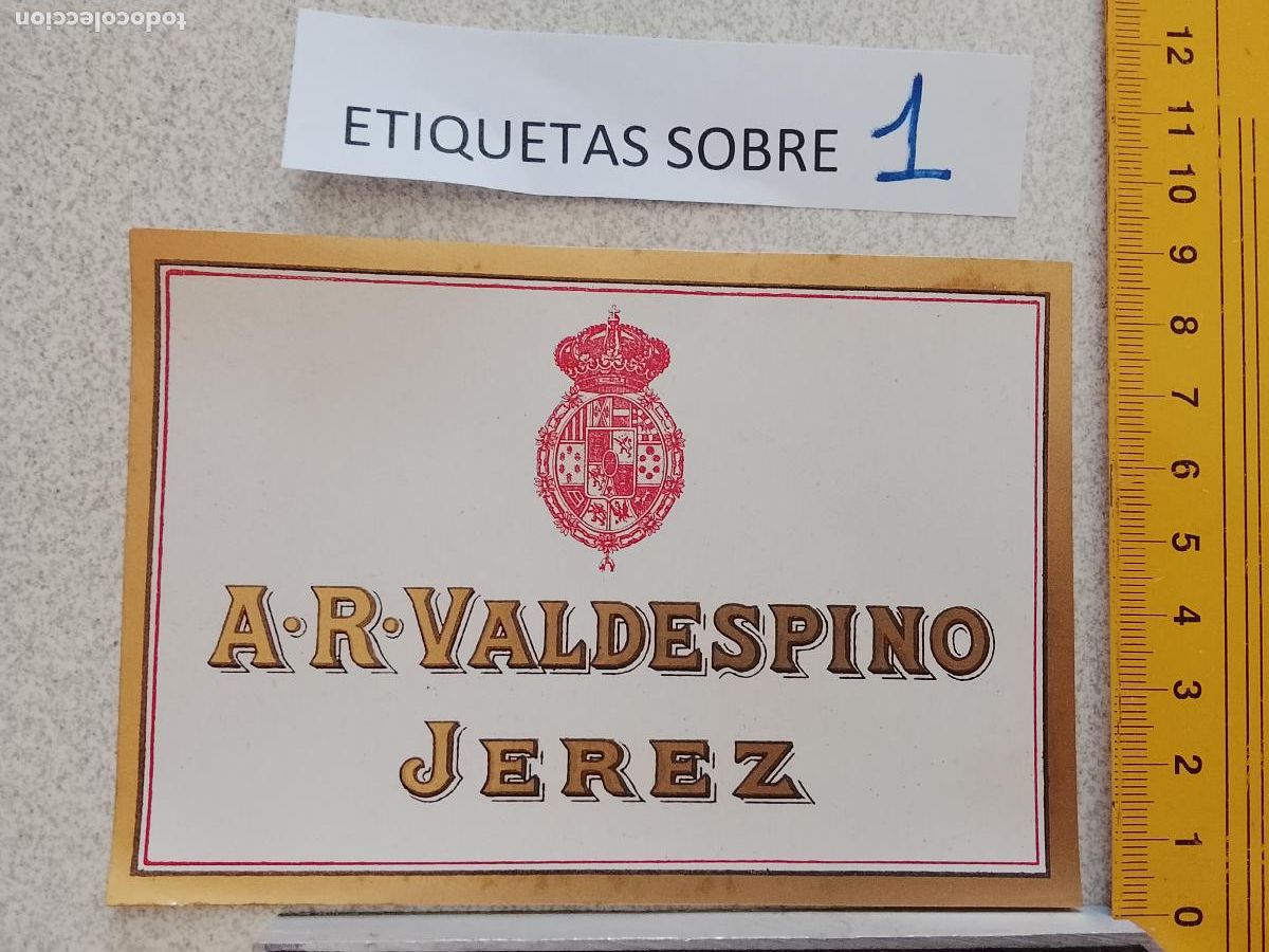 Etiquetas antiguas: HAGA SU OFERTA - ANTIGUA ETIQUETA DE VINOS DE JEREZ LICOR ETC OFERTAS POR LOTES MUCHAS EN MI PERFIL