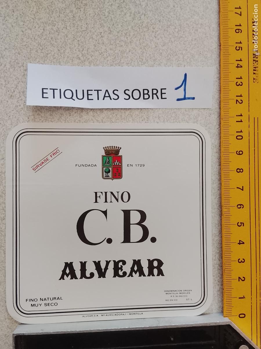 Etiquetas antiguas: HAGA SU OFERTA - ANTIGUA ETIQUETA DE VINOS DE JEREZ LICOR ETC OFERTAS POR LOTES MUCHAS EN MI PERFIL