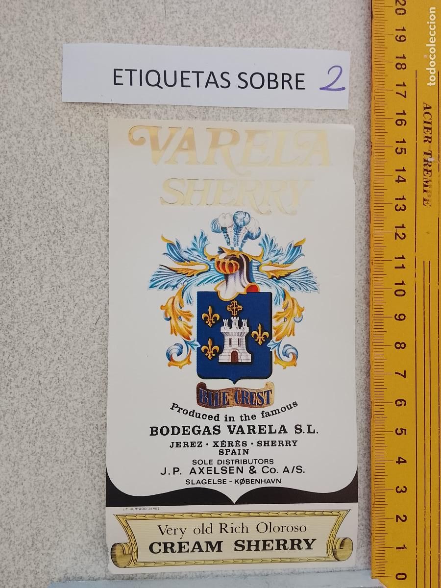 Etiquetas antiguas: HAGA SU OFERTA - ANTIGUA ETIQUETA DE VINOS DE JEREZ LICOR ETC OFERTAS POR LOTES MUCHAS EN MI PERFIL