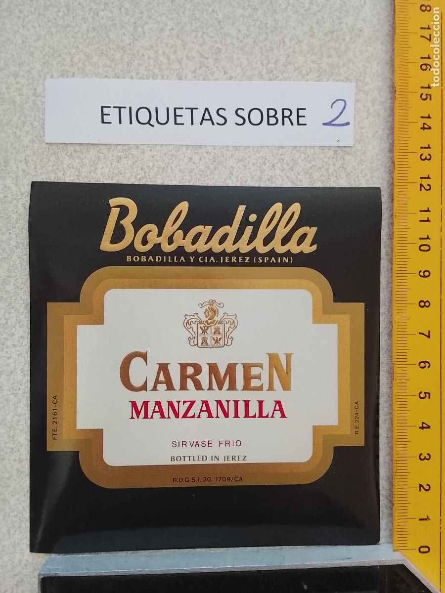 Etiquetas antiguas: HAGA SU OFERTA - ANTIGUA ETIQUETA DE VINOS DE JEREZ LICOR ETC OFERTAS POR LOTES MUCHAS EN MI PERFIL
