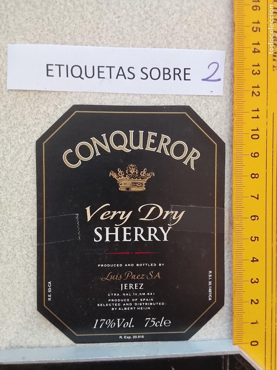 Etiquetas antiguas: HAGA SU OFERTA - ANTIGUA ETIQUETA DE VINOS DE JEREZ LICOR ETC OFERTAS POR LOTES MUCHAS EN MI PERFIL