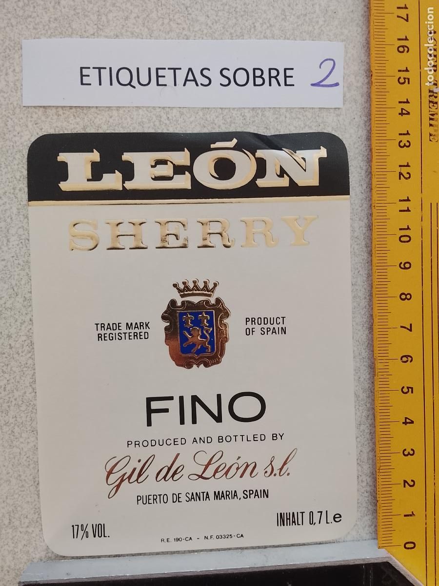 Etiquetas antiguas: HAGA SU OFERTA - ANTIGUA ETIQUETA DE VINOS DE JEREZ LICOR ETC OFERTAS POR LOTES MUCHAS EN MI PERFIL