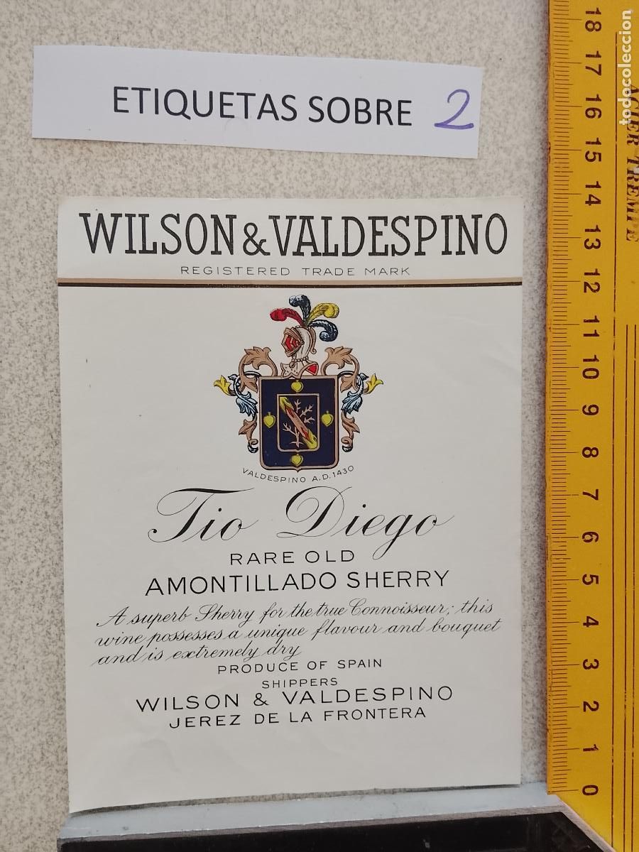Etiquetas antiguas: HAGA SU OFERTA - ANTIGUA ETIQUETA DE VINOS DE JEREZ LICOR ETC OFERTAS POR LOTES MUCHAS EN MI PERFIL