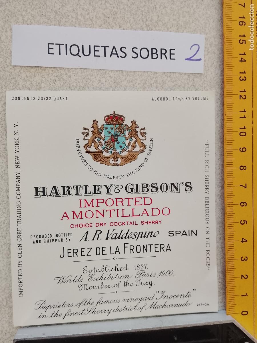 Etiquetas antiguas: HAGA SU OFERTA - ANTIGUA ETIQUETA DE VINOS DE JEREZ LICOR ETC OFERTAS POR LOTES MUCHAS EN MI PERFIL