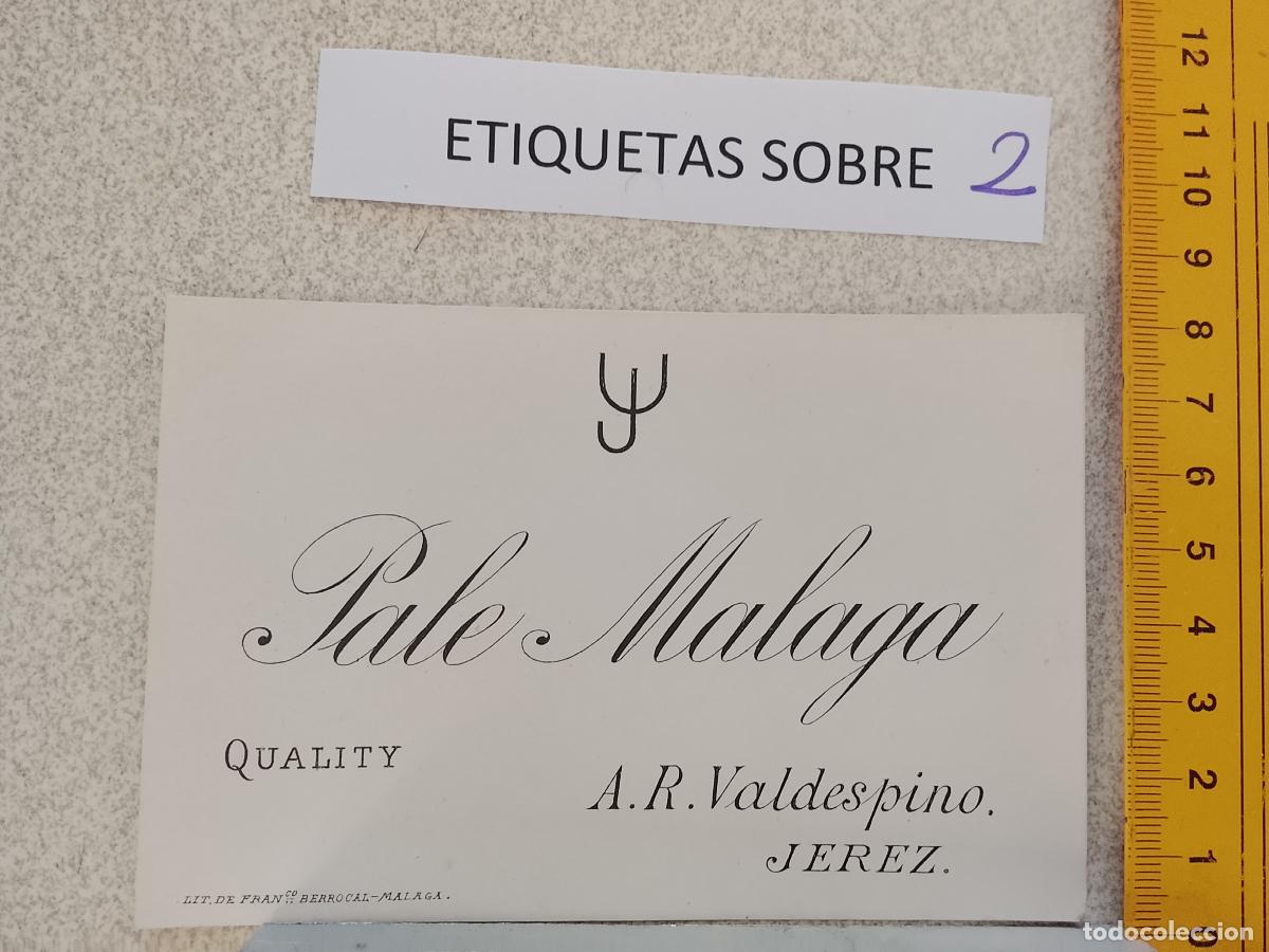 Etiquetas antiguas: HAGA SU OFERTA - ANTIGUA ETIQUETA DE VINOS DE JEREZ LICOR ETC OFERTAS POR LOTES MUCHAS EN MI PERFIL