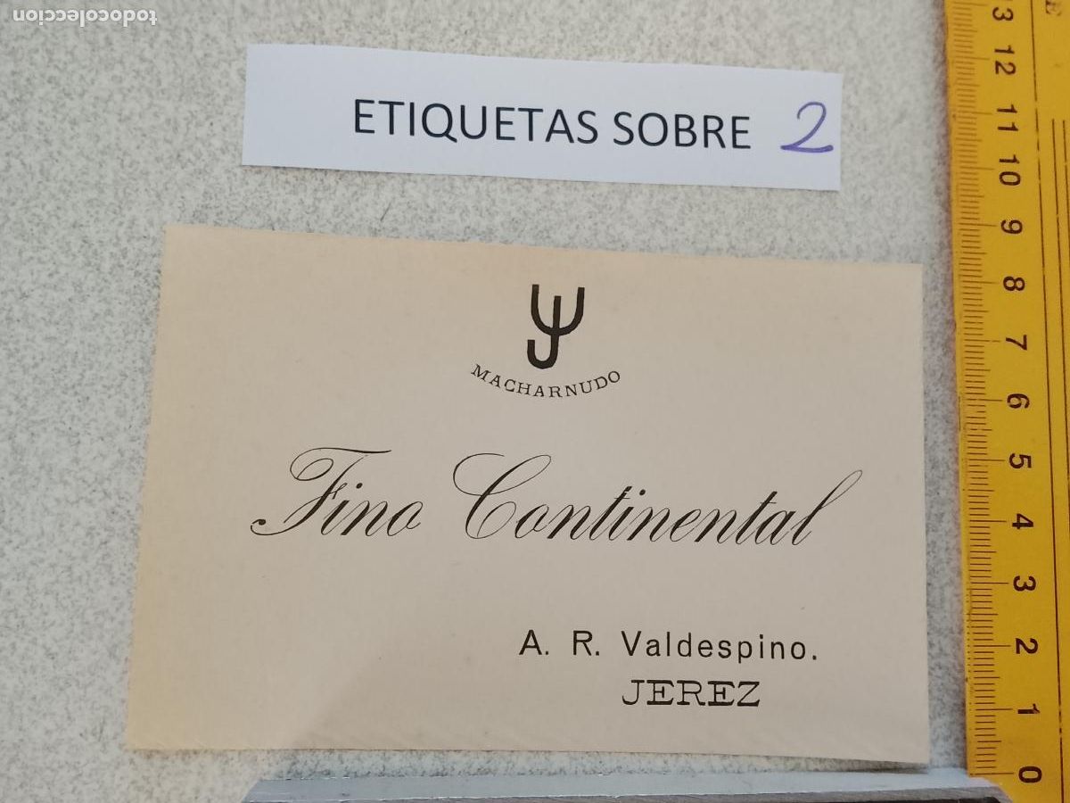 Etiquetas antiguas: HAGA SU OFERTA - ANTIGUA ETIQUETA DE VINOS DE JEREZ LICOR ETC OFERTAS POR LOTES MUCHAS EN MI PERFIL