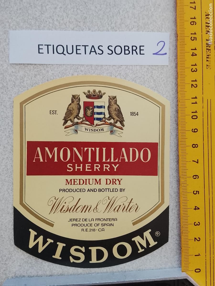 Etiquetas antiguas: HAGA SU OFERTA - ANTIGUA ETIQUETA DE VINOS DE JEREZ LICOR ETC OFERTAS POR LOTES MUCHAS EN MI PERFIL
