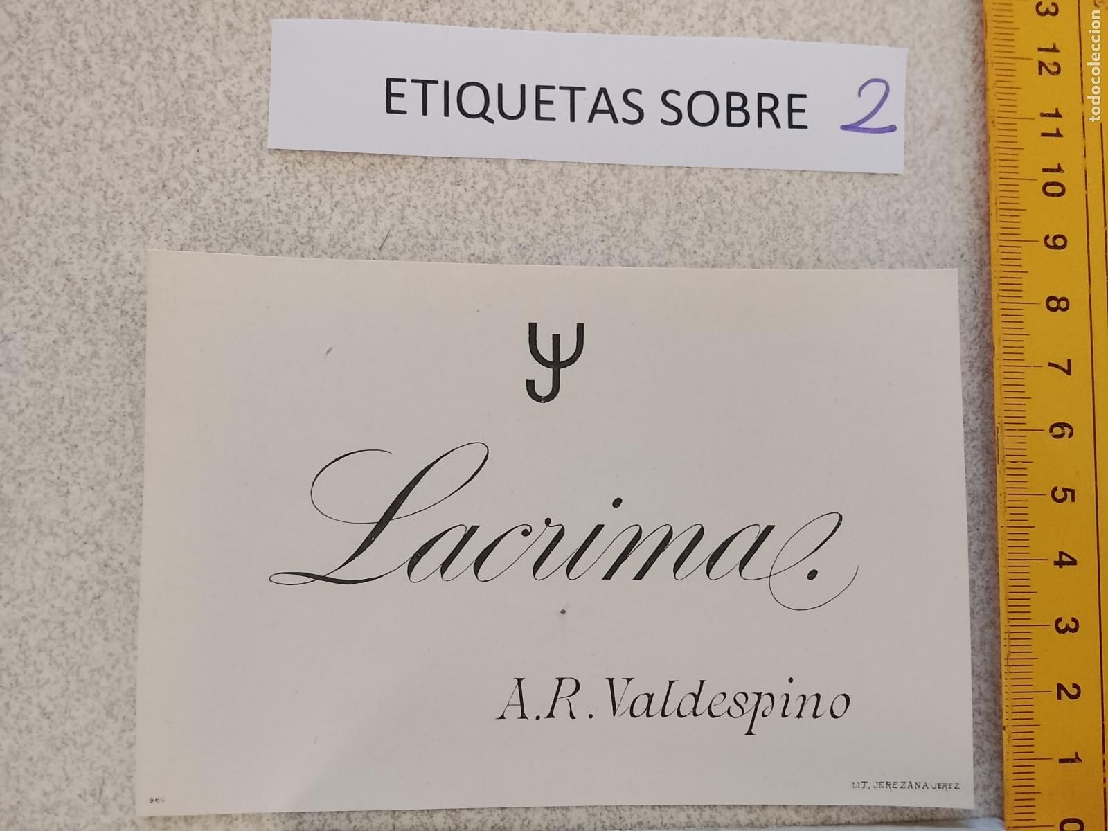 Etiquetas antiguas: HAGA SU OFERTA - ANTIGUA ETIQUETA DE VINOS DE JEREZ LICOR ETC OFERTAS POR LOTES MUCHAS EN MI PERFIL