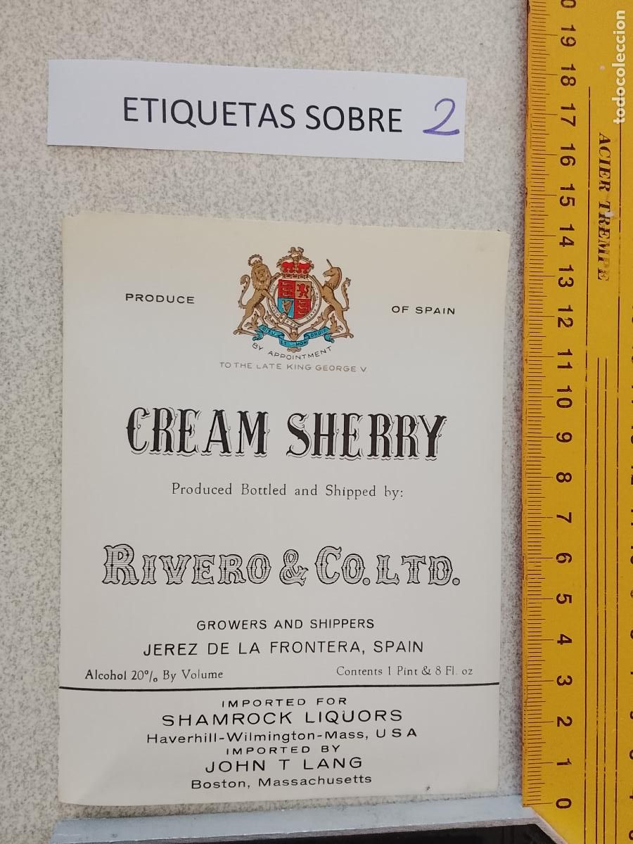 Etiquetas antiguas: HAGA SU OFERTA - ANTIGUA ETIQUETA DE VINOS DE JEREZ LICOR ETC OFERTAS POR LOTES MUCHAS EN MI PERFIL