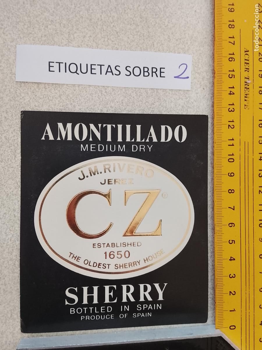 Etiquetas antiguas: HAGA SU OFERTA - ANTIGUA ETIQUETA DE VINOS DE JEREZ LICOR ETC OFERTAS POR LOTES MUCHAS EN MI PERFIL
