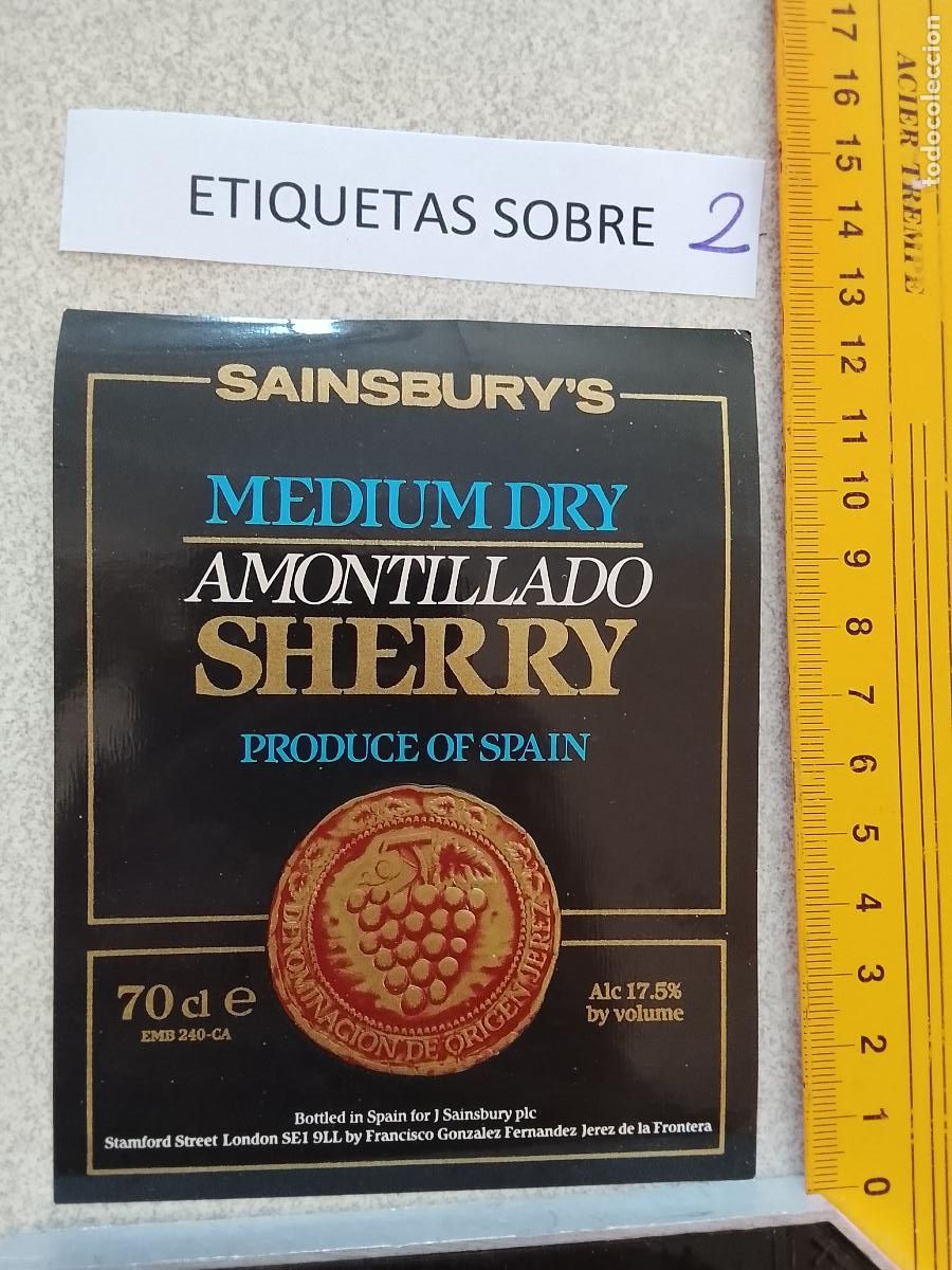 Etiquetas antiguas: HAGA SU OFERTA - ANTIGUA ETIQUETA DE VINOS DE JEREZ LICOR ETC OFERTAS POR LOTES MUCHAS EN MI PERFIL