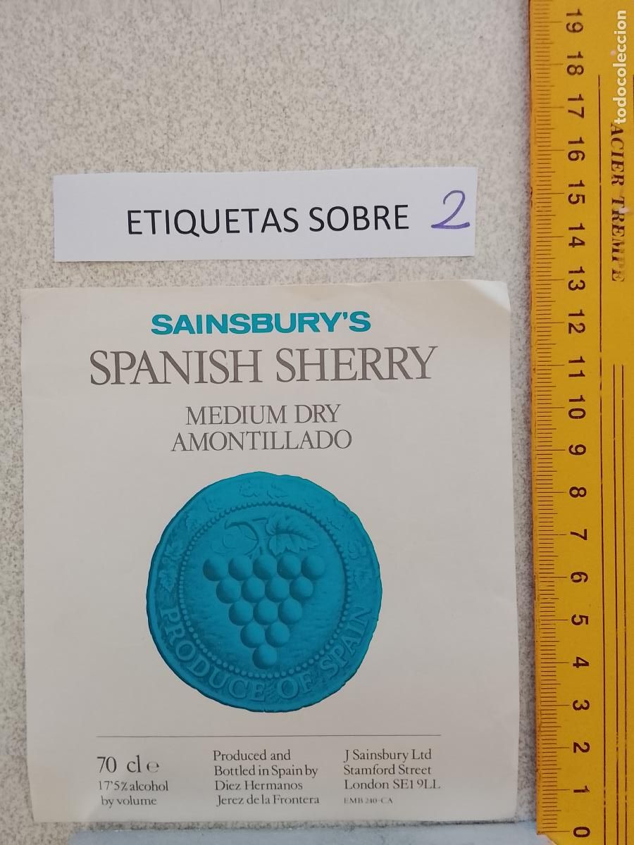 Etiquetas antiguas: HAGA SU OFERTA - ANTIGUA ETIQUETA DE VINOS DE JEREZ LICOR ETC OFERTAS POR LOTES MUCHAS EN MI PERFIL