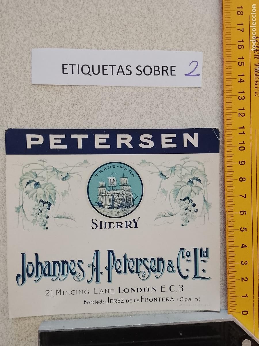 Etiquetas antiguas: HAGA SU OFERTA - ANTIGUA ETIQUETA DE VINOS DE JEREZ LICOR ETC OFERTAS POR LOTES MUCHAS EN MI PERFIL