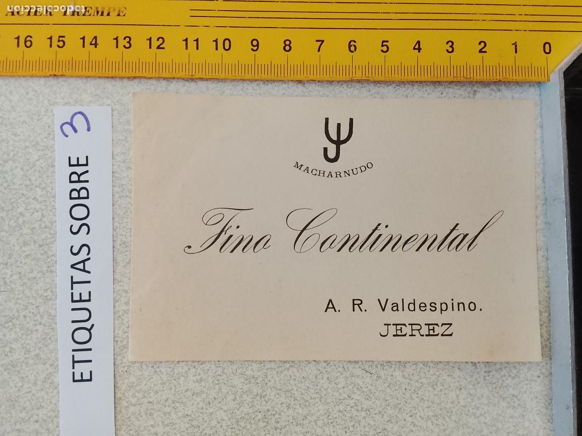 Etiquetas antiguas: HAGA SU OFERTA - ANTIGUA ETIQUETA DE VINOS DE JEREZ LICOR ETC OFERTAS POR LOTES MUCHAS EN MI PERFIL